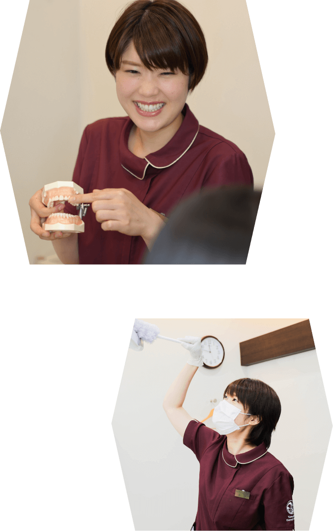 歯科衛生士 榊原麻維さん
